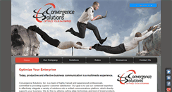 Desktop Screenshot of convergence-solutions.com